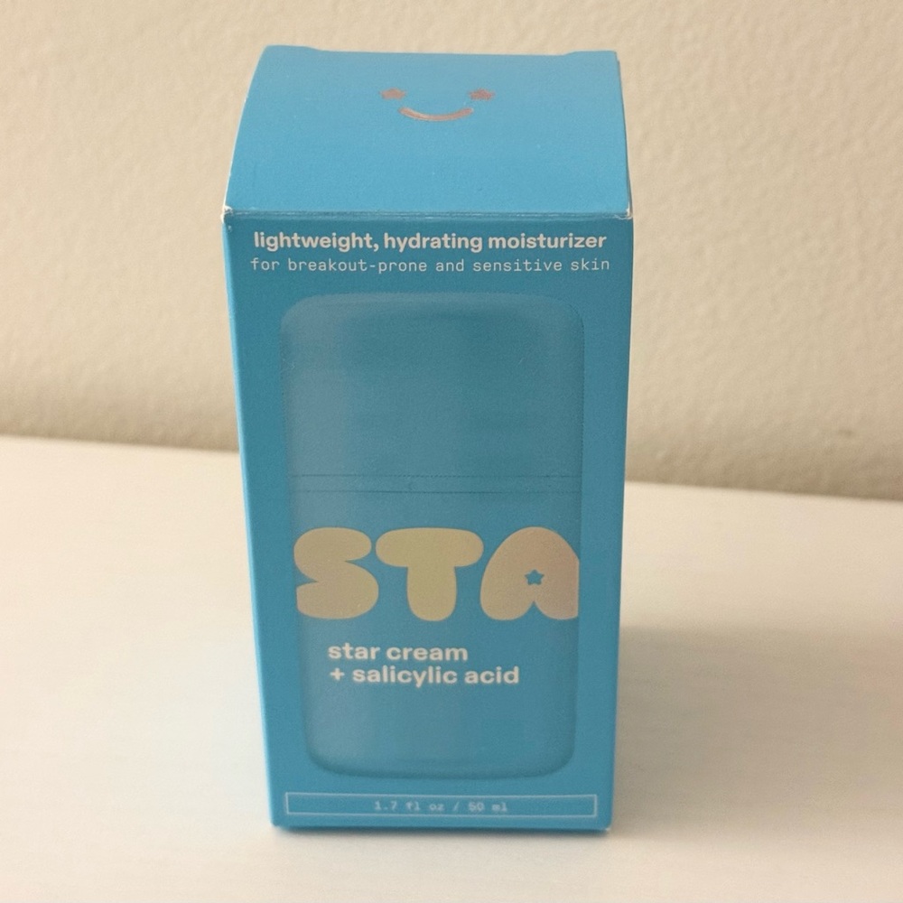 NEW starface star cream + salicylic acid acne skincare